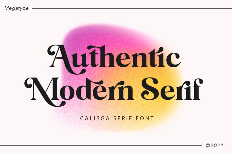 Glamour Serif Display Font