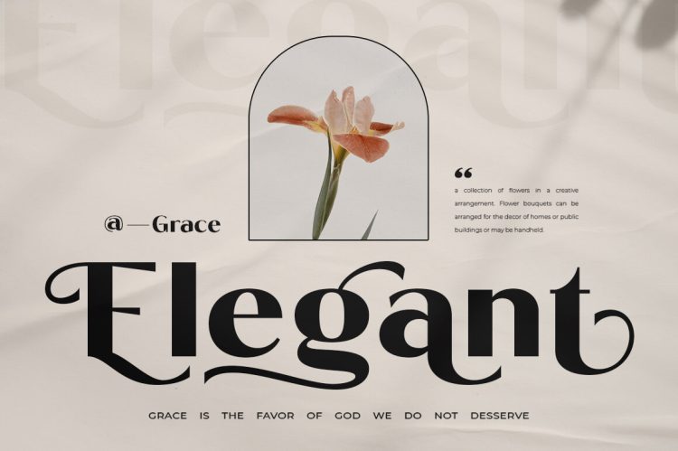 Modern Luxury Sans Serif Font