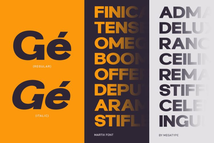 Display Sans Serif Font