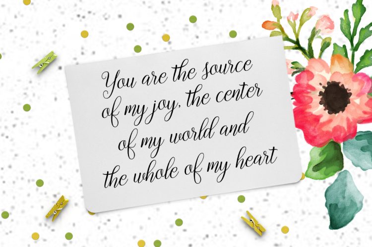 Script, Fonts