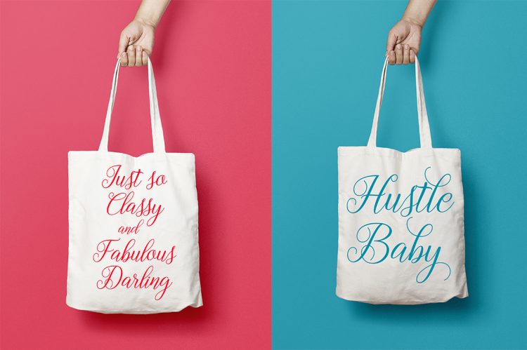 Script, Fonts