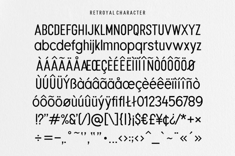 Sans Serif Font Family
