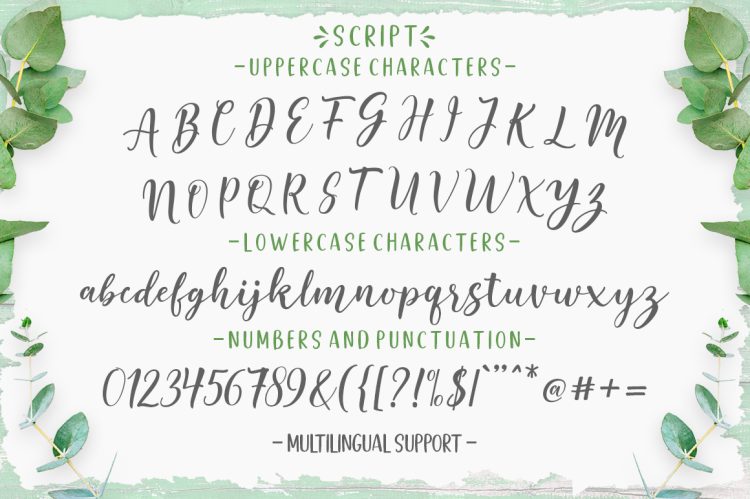 Script Font