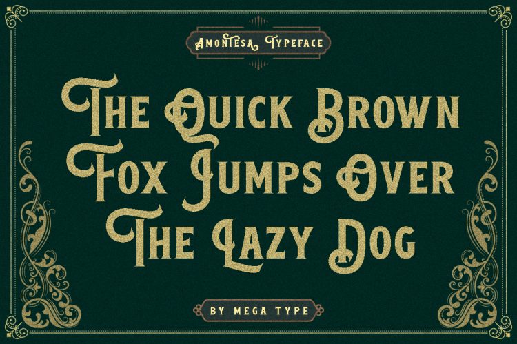 Serif Display Typeface