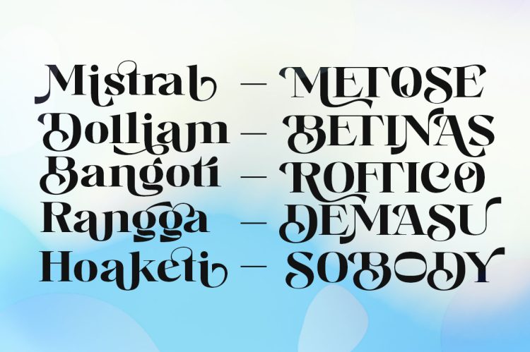 Serif Typeface