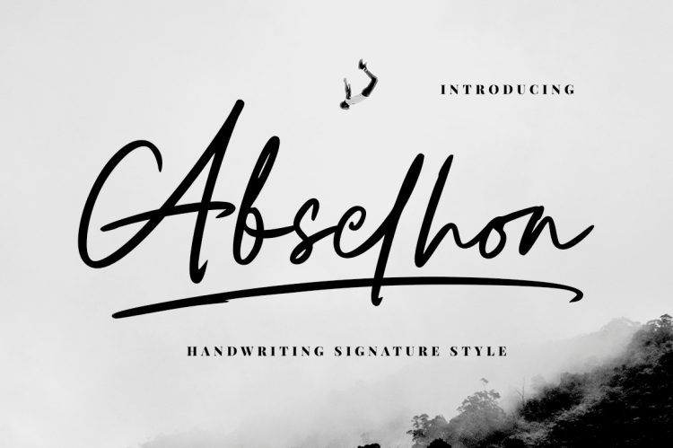 Handwritten Signature Font