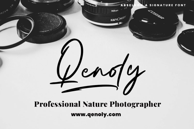 Handwritten Signature Font