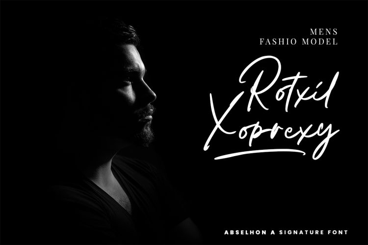Handwritten Signature Font