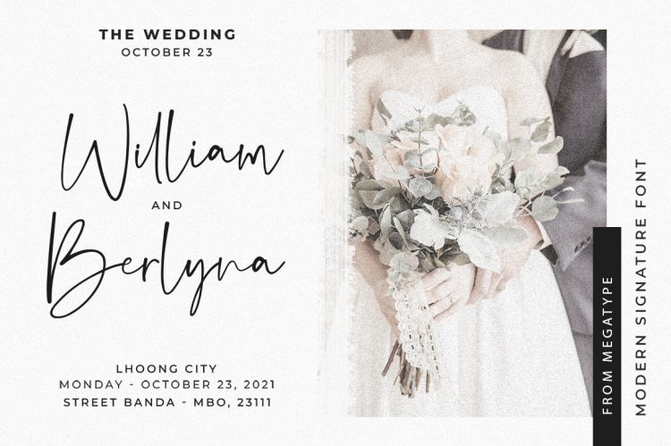 Signature Font