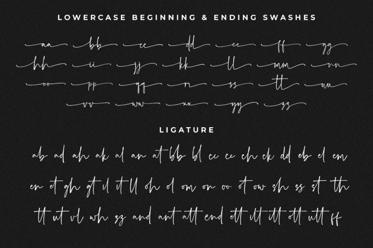 Signature Font