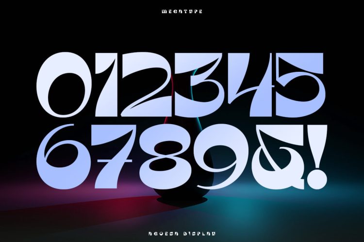 Modern Display Font