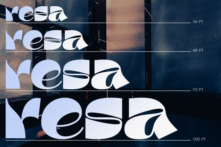 Modern Display Font