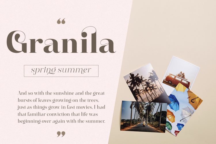 Serif Font Family