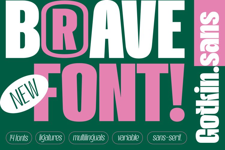 Sans Serif Display Font