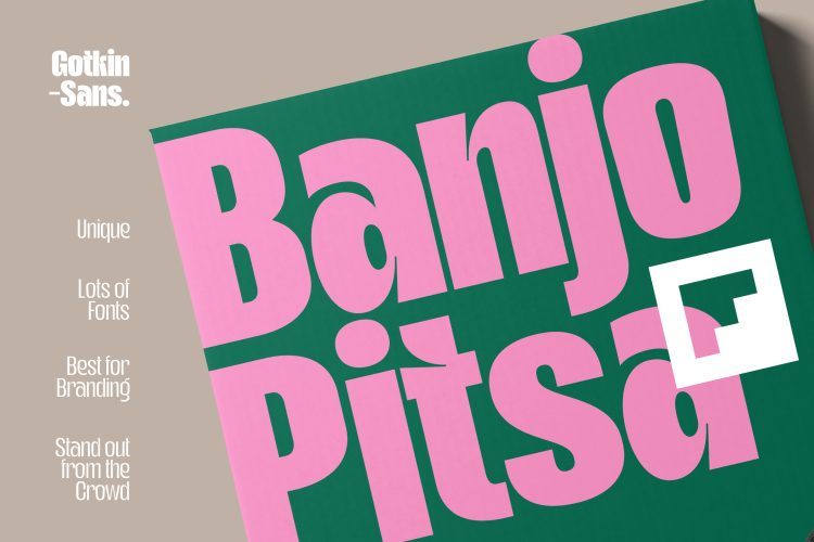 Sans Serif Display Font