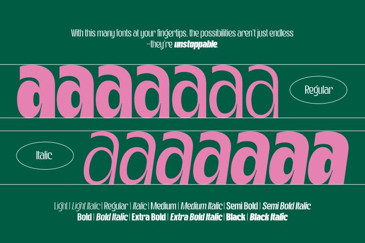 Sans Serif Display Font