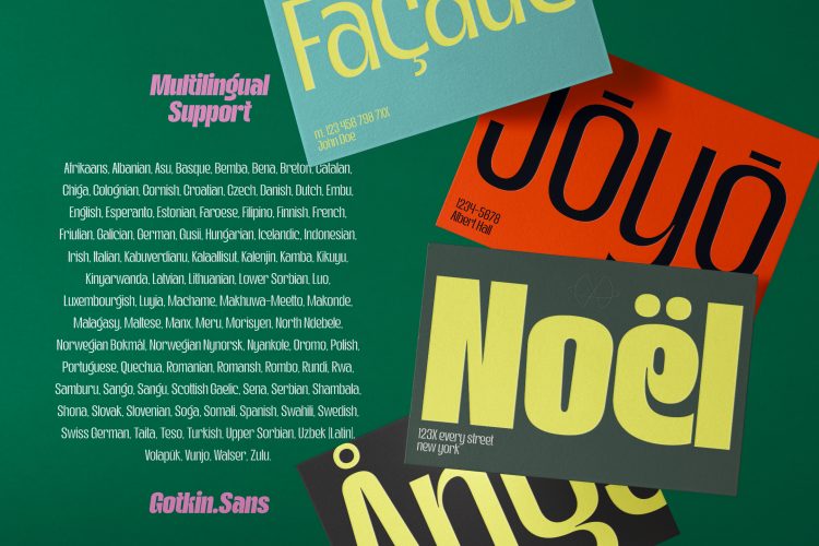 Sans Serif Display Font
