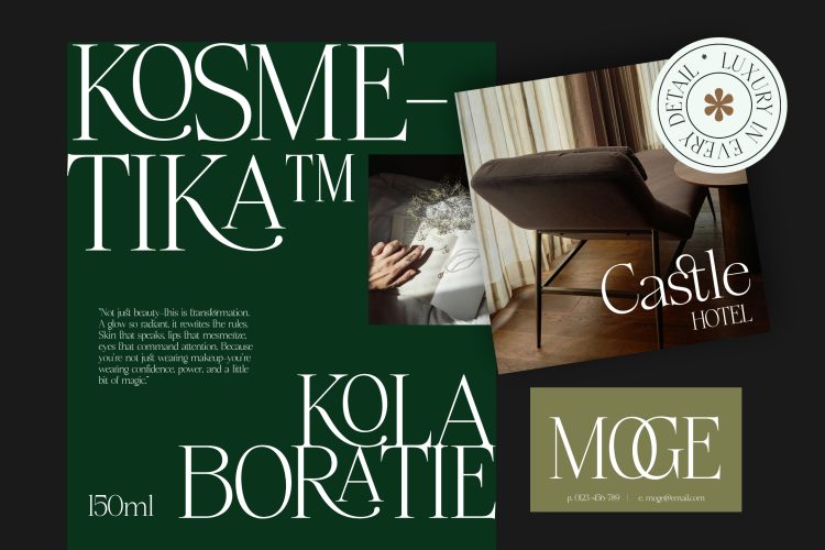 Serif Display Font