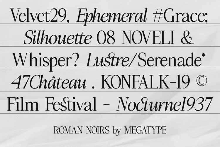 Serif Display Font