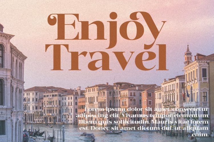 Serif Display Font