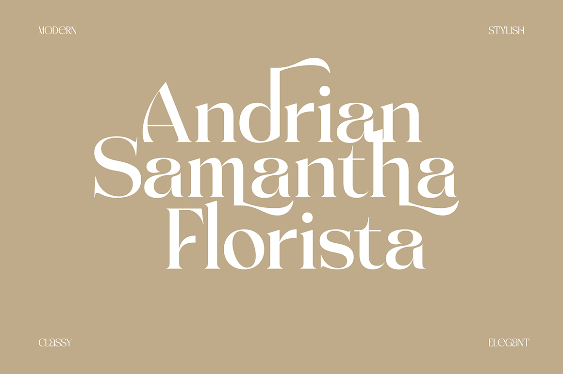 Serif-Font-Achroma Editorial